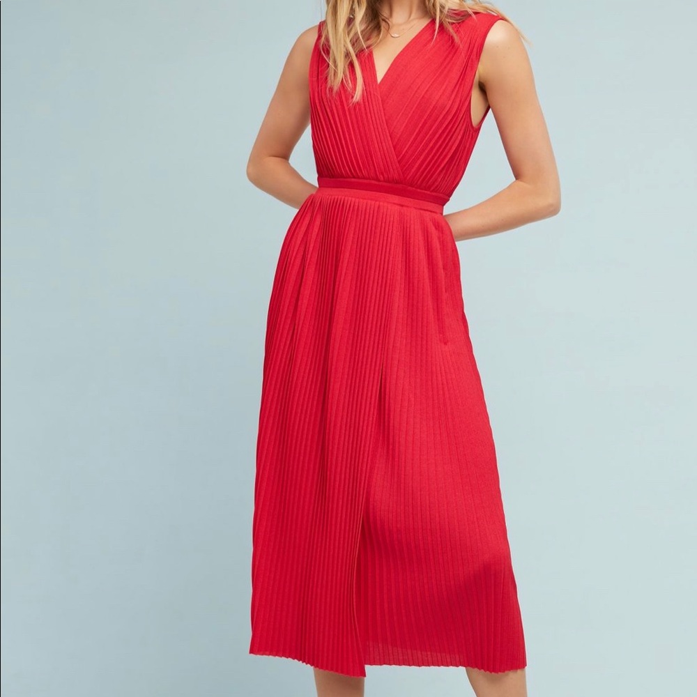 Tracy Reese Pleated Mini Dress